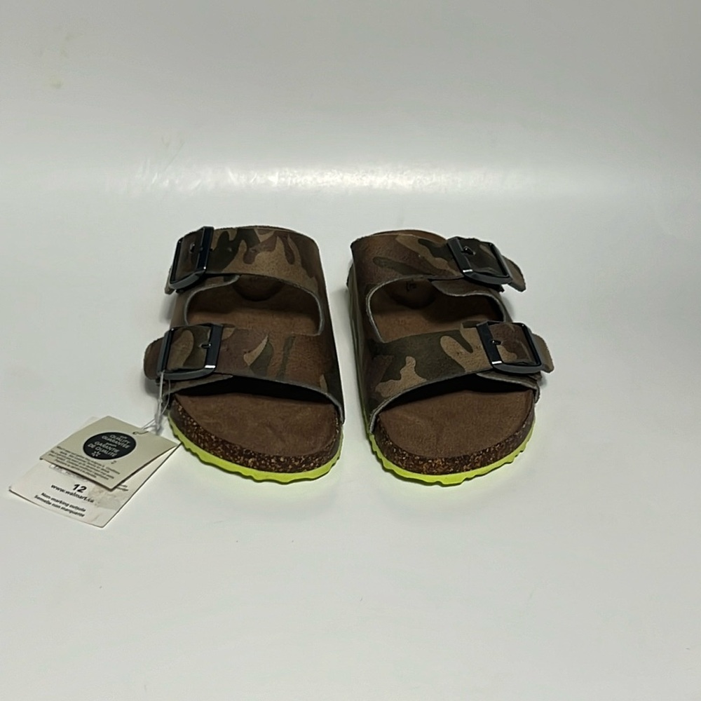 George birken sandals boys camuflage 12 - NWT